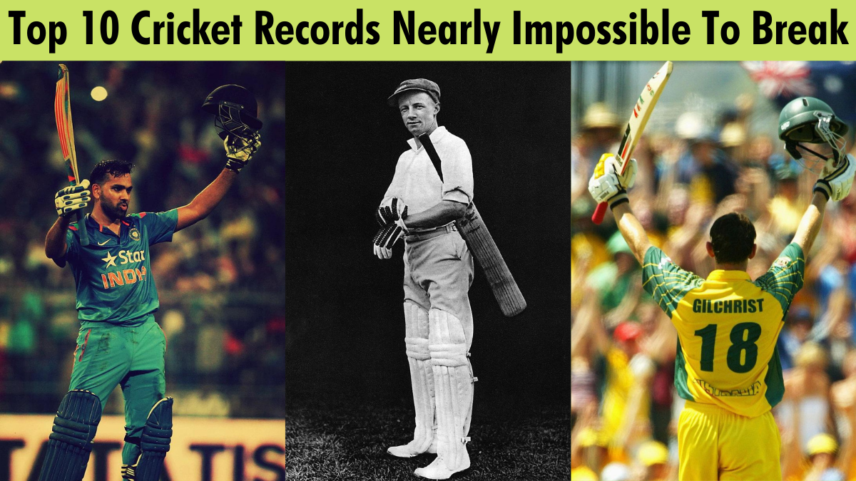 Top 10 Cricket Records Nearly Impossible To Break
