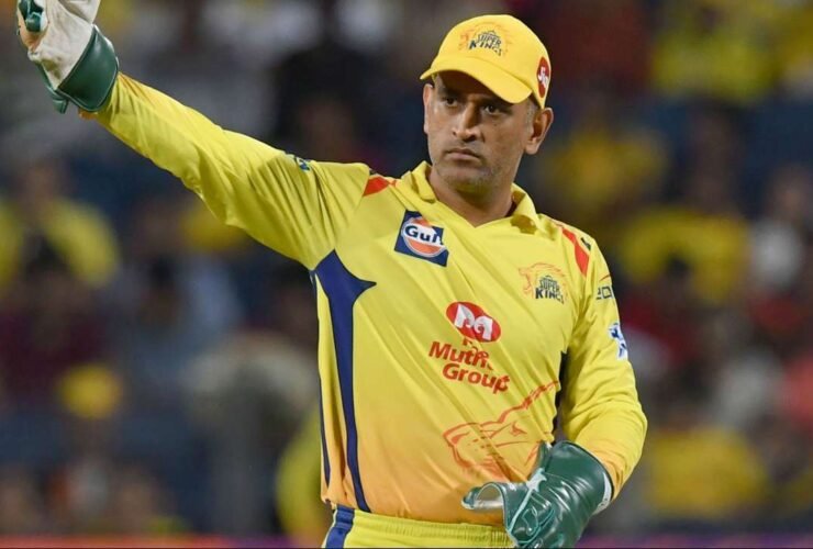 MS Dhoni CSK Captain Former